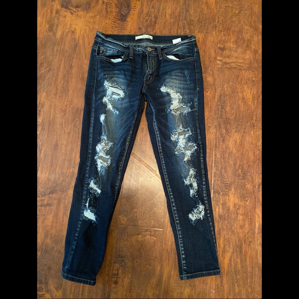 Kancan ripped skinny jeans